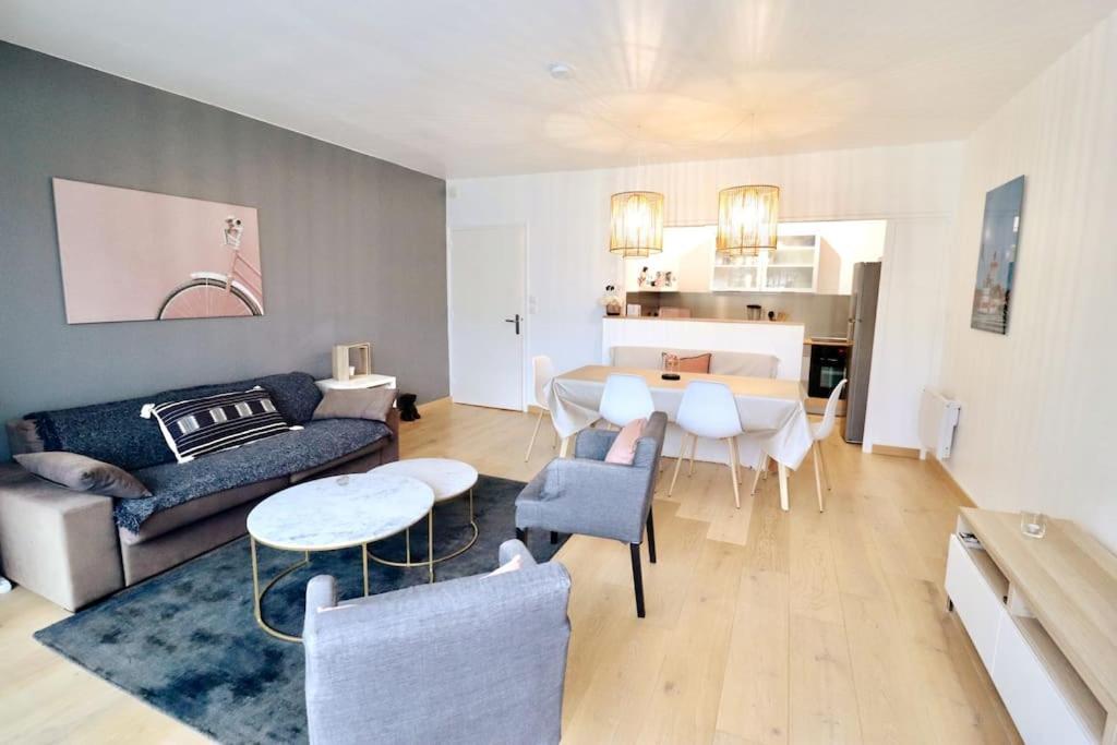 Bel Apt 6 Pers, 2 Chambres Avec Balcon Et Parking Le Touquet Kültér fotó