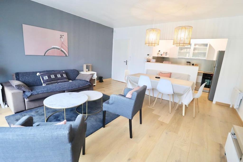 Bel Apt 6 Pers, 2 Chambres Avec Balcon Et Parking Le Touquet Kültér fotó