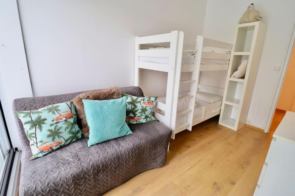 Bel Apt 6 Pers, 2 Chambres Avec Balcon Et Parking Le Touquet Kültér fotó